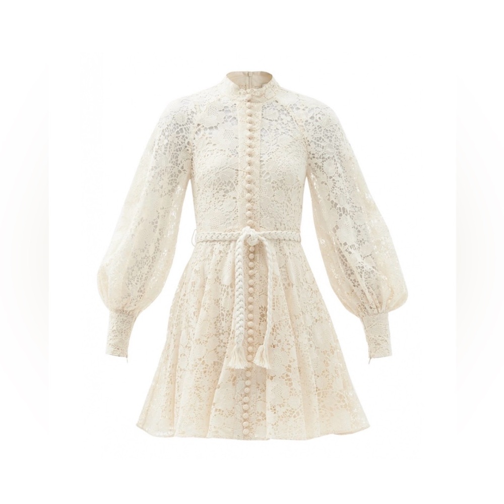 NWT Zimmermann Amari Paisely Lace Dress size 3